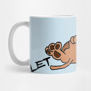 Let Sleeping Dogs Lie Cartoon Mug